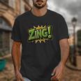 ZING Comic Book Retro Artwork – Cartoon Collector Unisex T-Shirt ZING Comic Book Retro Artwork – Cartoon Collector Unisex T-Shirt