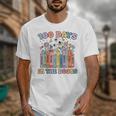100 Days In The Books Reading Teacher 100th Day Of School Unisex T-Shirt 100 Days In The Books Reading Teacher 100th Day Of School Unisex T-Shirt