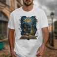 4 Books Are Portable Magic Bookish Reading Nerd Quote Unisex T-Shirt