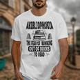 Abibliophobia Definition Book Reading Lover Fans Text Unisex T-Shirt