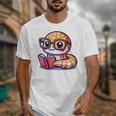 Adorable Book Lover Rattlesnake With Reading Glasses Cute Unisex T-Shirt Adorable Book Lover Rattlesnake With Reading Glasses Cute Unisex T-Shirt