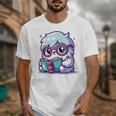 Adorable Book Lover Yeti With Reading Glasses Cute Unisex T-Shirt Adorable Book Lover Yeti With Reading Glasses Cute Unisex T-Shirt