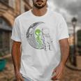 Astronaut Reading Book To Alien Moon Space Women Kids Men Premium Tri-Blend Unisex T-Shirt Astronaut Reading Book To Alien Moon Space Women Kids Men Premium Tri-Blend Unisex T-Shirt