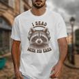 Audio Book Reader Book Lover Raccoon I Read With My Ears Unisex T-Shirt