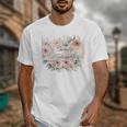 Barely Tolerable Book Floral Bookworm Lover Bookish Premium Unisex T-Shirt