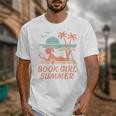 Book Girl Summer Book Reading Retro Sunset Unisex T-Shirt Book Girl Summer Book Reading Retro Sunset Unisex T-Shirt