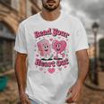 Book Lover Read Your Heart Out Teacher Kids Valentines Unisex T-Shirt