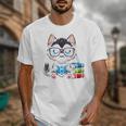 Book Lover Reading Husky Dog Unisex T-Shirt Book Lover Reading Husky Dog Unisex T-Shirt