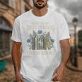 Book Lover Vintage Botanical Friends Premium Tri-Blend Unisex T-Shirt