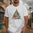 All Booked For Christmas Book Christmas Tree Lights Xmas Unisex T-Shirt All Booked For Christmas Book Christmas Tree Lights Xmas Unisex T-Shirt