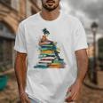 Books Abstract Artist Women Art Painting Books Unisex T-Shirt Books Abstract Artist Women Art Painting Books Unisex T-Shirt