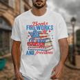 Books Fireworks And Freedom 4th Of July Book Lover Unisex T-Shirt Books Fireworks And Freedom 4th Of July Book Lover Unisex T-Shirt