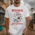 Books Are My LoveLanguage Cupid Valentines Unisex T-Shirt Books Are My LoveLanguage Cupid Valentines Unisex T-Shirt