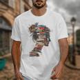 Books Lover Women Art Colorful Drawing Graphic Books Unisex T-Shirt Books Lover Women Art Colorful Drawing Graphic Books Unisex T-Shirt