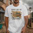 Books Are My Therapy Vintage Book Lover Daisy Art Unisex T-Shirt Books Are My Therapy Vintage Book Lover Daisy Art Unisex T-Shirt
