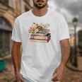Booktrovert Vintage Wildflowers Books For Book Lovers Unisex T-Shirt