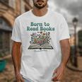 Born To Read Books Forced To Read Emails Book Lover Unisex T-Shirt
