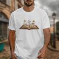 Chapter 21 Years Old 21st Birthday Wildflower Book Lover Premium Tri-Blend Unisex T-Shirt