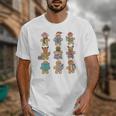 Christmas Library Gingerbread Man Books Lover Bookworm Unisex T-Shirt Christmas Library Gingerbread Man Books Lover Bookworm Unisex T-Shirt