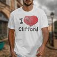 Clifford The Big Red Dog I Heart Clifford Childrens Books Unisex T-Shirt Clifford The Big Red Dog I Heart Clifford Childrens Books Unisex T-Shirt