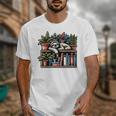 Cosy Sloth In Bookshelf With Plants Unisex T-Shirt Cosy Sloth In Bookshelf With Plants Unisex T-Shirt