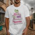 Cute Book Lover Frog Pretty Girls Read Books Kawaii Reading Unisex T-Shirt Cute Book Lover Frog Pretty Girls Read Books Kawaii Reading Unisex T-Shirt