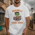 Cute Halloween Teacher Librarian Frankenstein Reading Books Unisex T-Shirt Cute Halloween Teacher Librarian Frankenstein Reading Books Unisex T-Shirt
