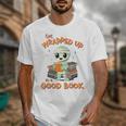 Cute Halloween Teacher Librarian Mummy Reading Books Unisex T-Shirt Cute Halloween Teacher Librarian Mummy Reading Books Unisex T-Shirt