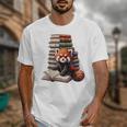 Cute Red Panda Reading Book Animal Bookworm Unisex T-Shirt Cute Red Panda Reading Book Animal Bookworm Unisex T-Shirt