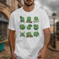 Cute Shamrock Reading St Patricks Day Teacher Book Lovers Unisex T-Shirt Cute Shamrock Reading St Patricks Day Teacher Book Lovers Unisex T-Shirt