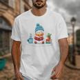 Cute Winter Cozy Snowman Reading Book Lovers Xmas Snowman Unisex T-Shirt Cute Winter Cozy Snowman Reading Book Lovers Xmas Snowman Unisex T-Shirt