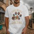 Dogs Books And Quilting Unisex T-Shirt