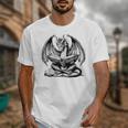 Dragon Reading Book Bookworm Books Dragon Lover Learning Unisex T-Shirt