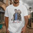 Dungeon Crawler Carl Sketchbook Princess Donut And Carl Book Unisex T-Shirt
