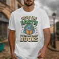 Earth Day Save Earth It´s Only Planet With Books Reader Unisex T-Shirt