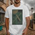 From The Earth To The Moon Book Cover 1874 Premium Unisex T-Shirt