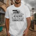Emotionally Attached To Fictional Characters Banned Books Unisex T-Shirt Emotionally Attached To Fictional Characters Banned Books Unisex T-Shirt