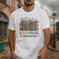 Everyone Is Welcome Here Floral Book LGBT Pride Equality Unisex T-Shirt Everyone Is Welcome Here Floral Book LGBT Pride Equality Unisex T-Shirt