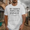 My Favorite People Are Fictional Book Reader Lover Unisex T-Shirt