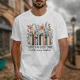 Floral Book There's No Such Thing As Too Many Book Lover Unisex T-Shirt
