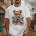 Fox Read Books Be Kind Stay Weird Reader Cute Nerd Bookworm Unisex T-Shirt Fox Read Books Be Kind Stay Weird Reader Cute Nerd Bookworm Unisex T-Shirt