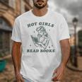 Hot Girls Read Books Bookish Booklover Christmas Unisex T-Shirt Hot Girls Read Books Bookish Booklover Christmas Unisex T-Shirt