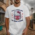 It's a Good Day To Read a Book Cute Cat Book Day Girls Boys Unisex T-Shirt