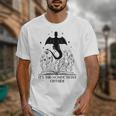 It's Too Nonfictiony Outside Book Dragon Reading Fantasy Era Premium Tri-Blend Unisex T-Shirt