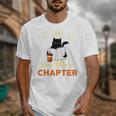 Just One More Chapter Fun Cat Coffee Reading Book Premium Tri-Blend Unisex T-Shirt Just One More Chapter Fun Cat Coffee Reading Book Premium Tri-Blend Unisex T-Shirt