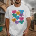 Librarian Shirt Valentines Book Worm Reading Tshirt Premium Tri-Blend Unisex T-Shirt