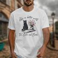 Life Better With 2 Cats Books Kitten Kitty Women Girls Kids Unisex T-Shirt Life Better With 2 Cats Books Kitten Kitty Women Girls Kids Unisex T-Shirt