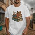 Life Is Better With Butterflies And Books Cute Butterfly Unisex T-Shirt Life Is Better With Butterflies And Books Cute Butterfly Unisex T-Shirt