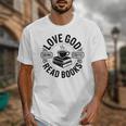 Love God Drink Coffee Read Books Christian Book Lover Unisex T-Shirt Love God Drink Coffee Read Books Christian Book Lover Unisex T-Shirt