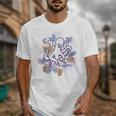Octopus Book Reader Unisex T-Shirt